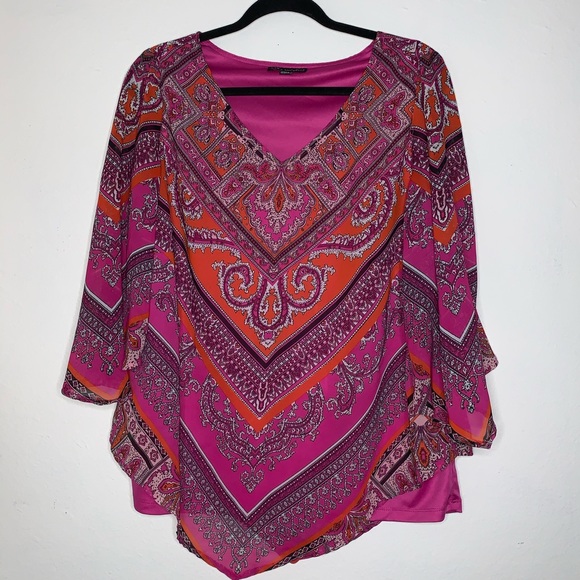 Sara Michelle Tops - 2/$18🔥Sara Michelle flowy boho top